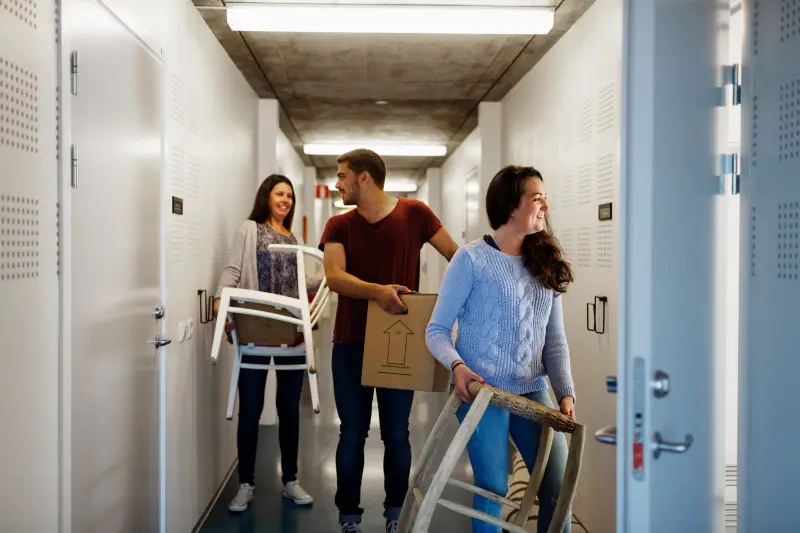 Storage units for students