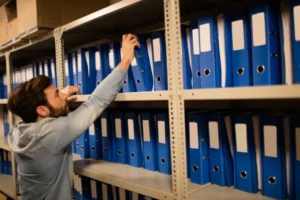 Document Confidentiality Maintained During Storage and Retrieval